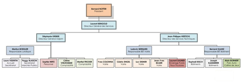 Organigramme SCIN