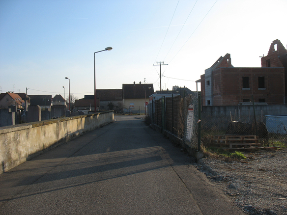 Rue du Cimeti�re - Battenheim