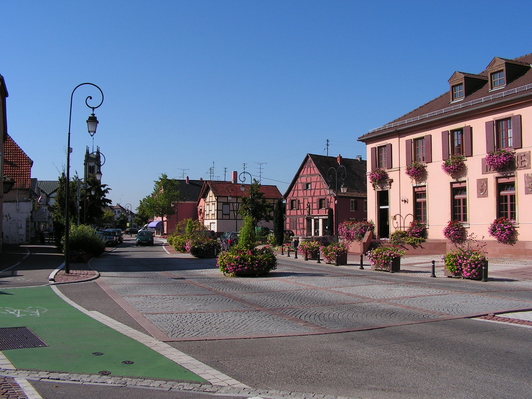 La mairie de Sausheim